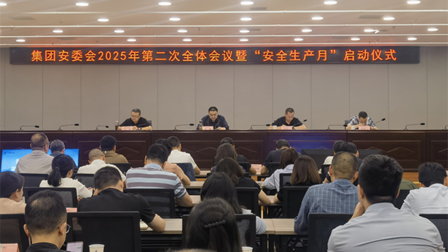 綿投集團召開安委會2025年二次全體成員會議暨“安全生產(chǎn)月”啟動儀式